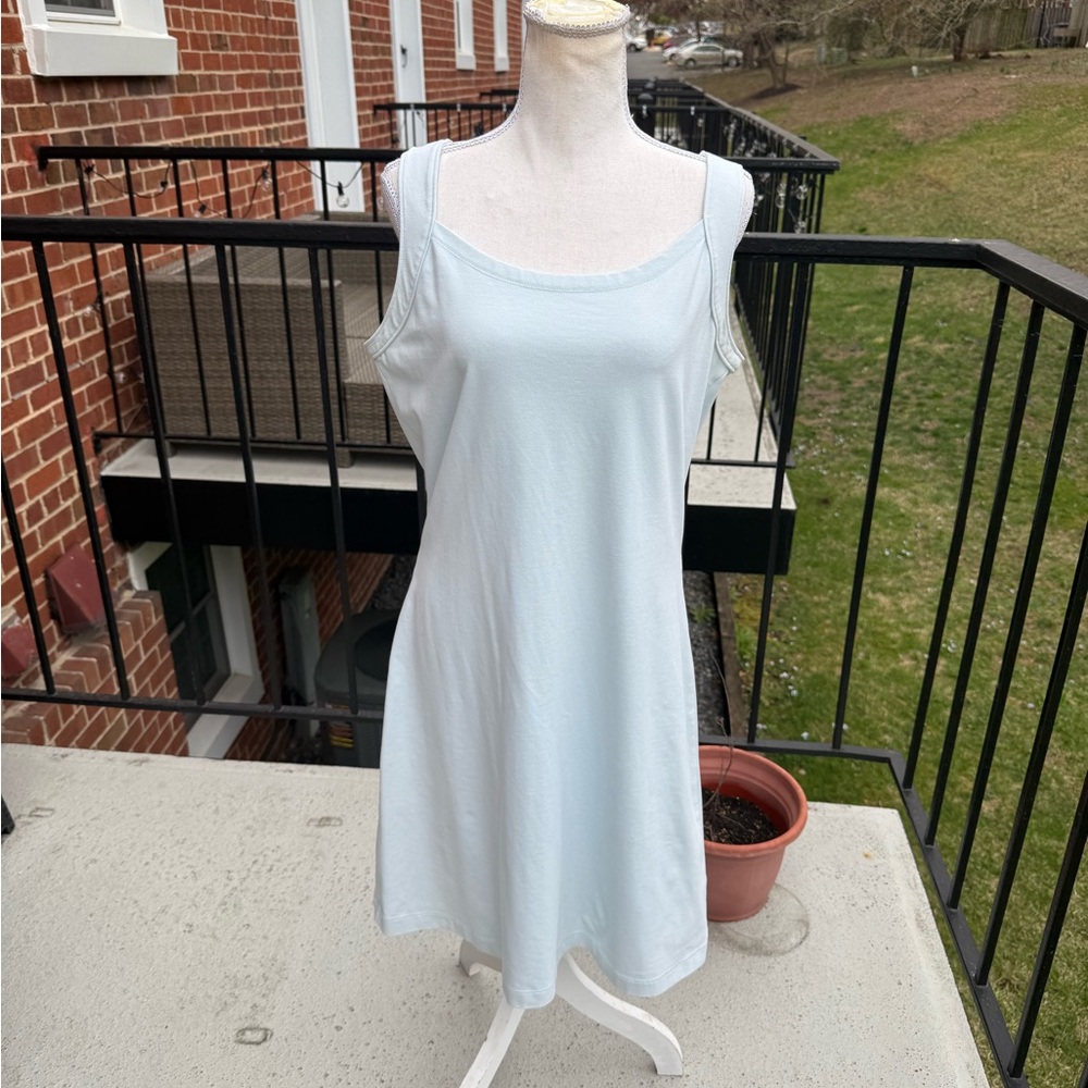 Patagonia active Light Blue Sleeveless Dress Size Large
